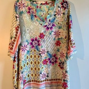 Johnny Was shirt blouse tunic